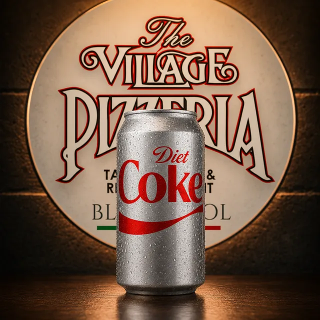 Photograph of the Diet Coke