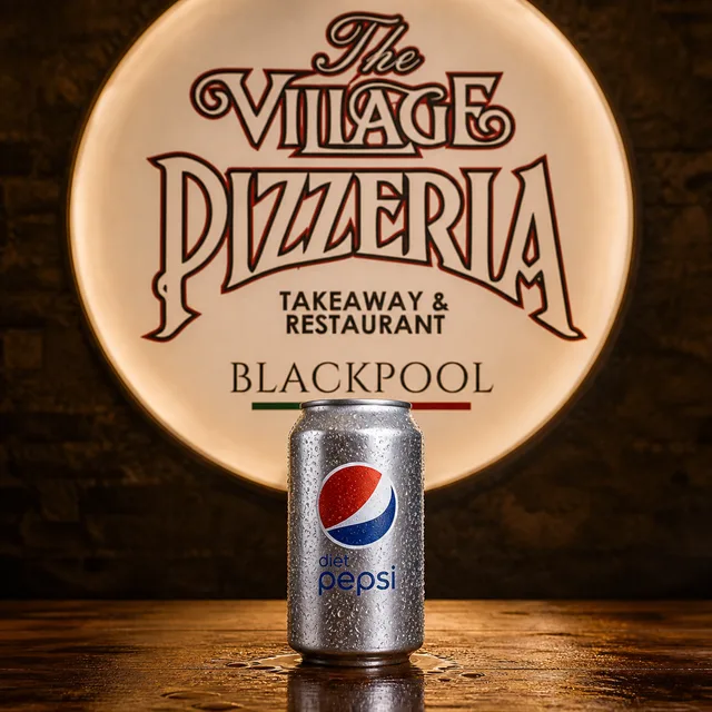 Photograph of the Diet Pepsi