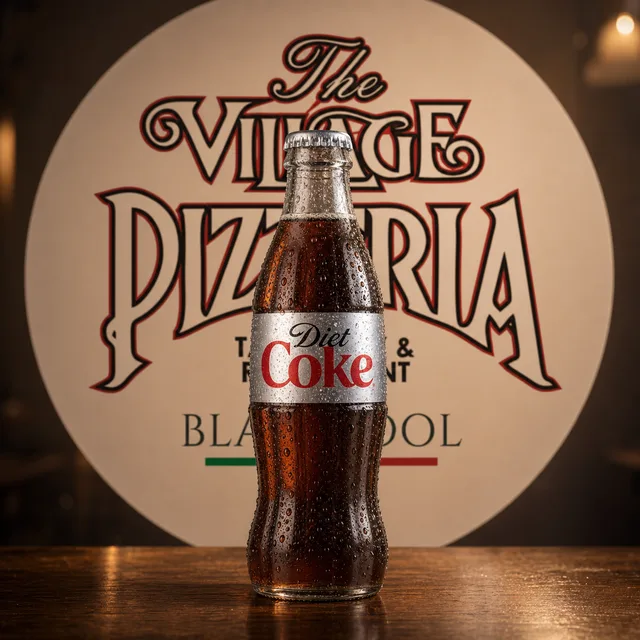 Photograph of the Glass Bottle Diet Coke